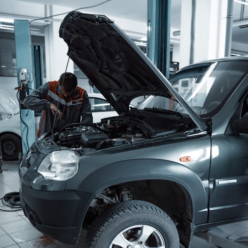 Oil change ad creative